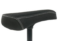 Schwarze Freistil-Fahrrad-Teil-fette Art Seat des Sattel-BMX mit der Legierungs-Sattelstütze kombiniert