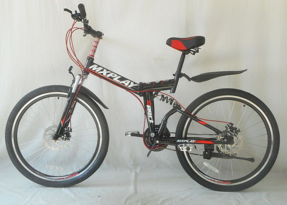 Legierungs-Stamm Hardtail-Cross Country-Fahrrad-Stahlsuspendierungs-faltender Rahmen