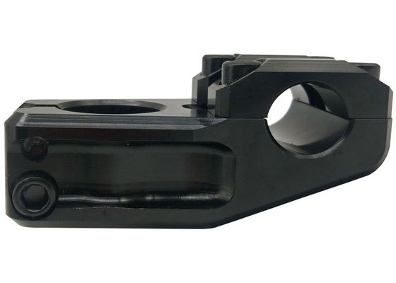 Cnc-Legierungs-Stamm-kundenspezifische Fahrrad-Teile, rote BMX-Fahrrad-Zusätze