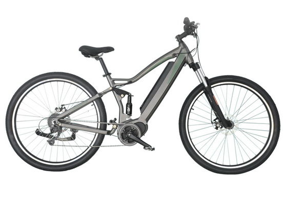 Aluminiumlegierungs-elektrische Vorlagen-Mountainbike-Lithium-Batterie LCD-Anzeige